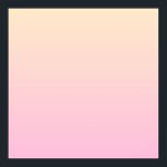 ピンク淡い色のと黄色のグラデーション背景 ポスター<br><div class="desc">ピンク淡い色のと黄色のグラデーション</div>