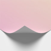 ピンク淡い色のと黄色のグラデーション背景 ラッピングペーパー (角)