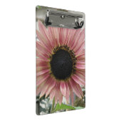 ピンク淡い色ののひまわり ミニクリップボード (アングル)