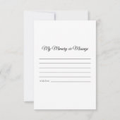 ピンク淡い色ののバラの花の共有記憶葬儀 ノートカード (裏面)