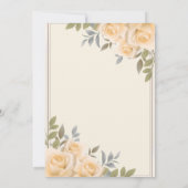 ピンク淡い色ののバラ私たちの物語が始まる場所 (裏面)