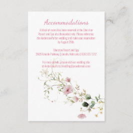 ピンク淡い色ののフローラエンクロージャ エンクロージャーカード