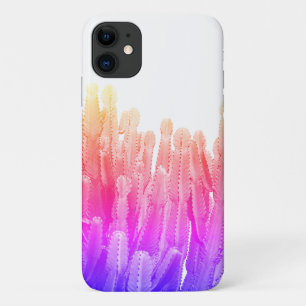 ピンク淡い色のの多肉植物iPhone 11ケース iPhone 11 ケース