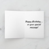 ピンク淡い色のの水彩洗剤 カード (内部)