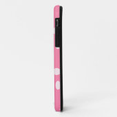 ピンク淡い色のの水玉模様 Case-Mate iPhoneケース (裏面/左)