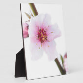 ピンク淡い色のの花 フォトプラーク (側面)