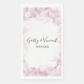 ピンク淡い色のアジサイ花ウォーター結婚カラー (正面)