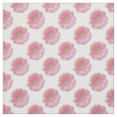 ピンク淡い色のガーベラデイジー ファブリック (見本)