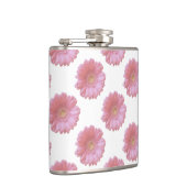 ピンク淡い色のガーベラデイジー フラスク (右)