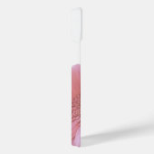 ピンク淡い色のガーベラデイジー iPhoneケース (右側面)