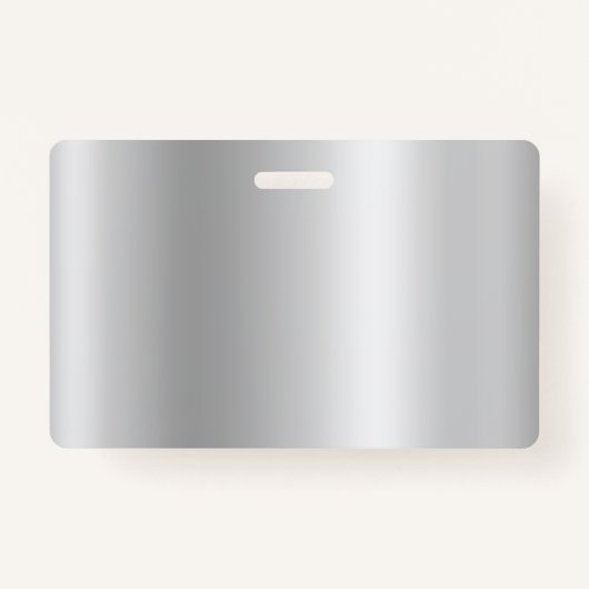 ピンク淡い色のグリッタードリップスシルバーきらめく バッジ (裏面)