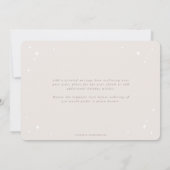 ピンク淡い色のシーズンズグリーティングレトロスターズフラット シーズンカード (裏面)