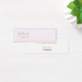 ピンク淡い色のスグラデーションクリプトスタッドイヤリング表示 (デスク)