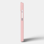 ピンク淡い色のハイエンドカラーモノグラム Case-Mate iPhoneケース (裏面 / 左)
