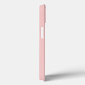 ピンク淡い色のハイエンドカラーモノグラム Case-Mate iPhoneケース (裏面 / 右)
