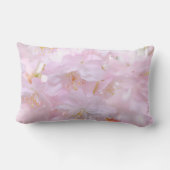 ピンク淡い色のフローラ霊気花 ランバークッション (裏面)