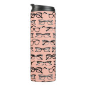 ピンク淡い色のメガネ、メガネ、アイウェア タンブラー (回転右)