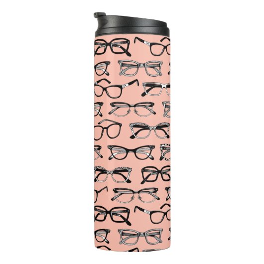 ピンク淡い色のメガネ、メガネ、アイウェア タンブラー (回転右)