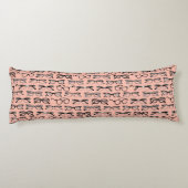 ピンク淡い色のメガネ、メガネ、アイウェア ボディピロー (裏面)