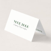 ピンク淡い色のローズブーケイラストレーション 名刺 (裏面)