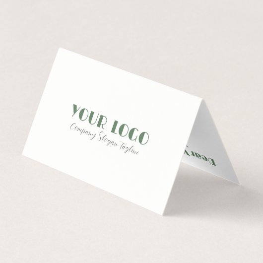 ピンク淡い色のローズブーケイラストレーション 名刺 (裏面)