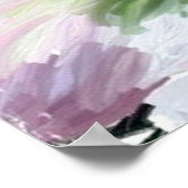 ピンク淡い色の色 ポスター (角)