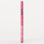 ピンク渦巻形のデザイン Case-Mate iPhoneケース (裏面/右)