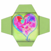 ピンク渦巻形のハート サッカーボール (フラット)