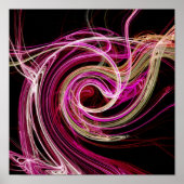 ピンク渦 ポスター (正面)