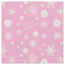ピンク💟漬け玉🎄メリークリスマス ファブリック