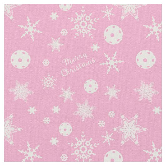  ピンク💟漬け玉🎄メリークリスマス  ファブリック (クローズアップ)