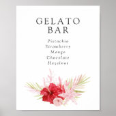 ピンク熱帯海シェルブライダルシャワーダウンロード ポスター (正面)