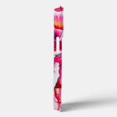 ピンク牡丹の水彩画素晴らし画 Case-Mate iPhoneケース (裏面 / 右)