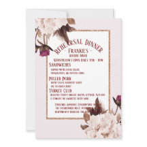 ピンク牡丹の水色フローラリハーサルディナー