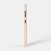 ピンク牡丹の花柄 SAMSUNG GALAXYケース (右側面)