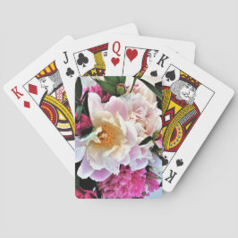 ピンク牡丹トランプ トランプ