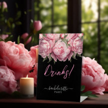 ピンク牡丹バチェロレッテ飲料