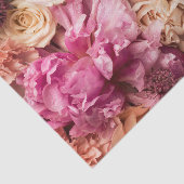 ピンク牡丹バラフローラ背景ティッシュペーパー 薄葉紙 (詳細)