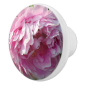 ピンク牡丹フォトコテージファームハウスフローラガーデン セラミックノブ (右)