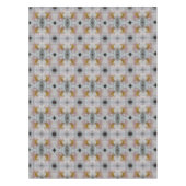 ピンク牡丹フラワーセンター抽象芸術模様 テーブルクロス (正面)