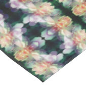 ピンク牡丹フラワー抽象芸術 テーブルクロス (アングル)