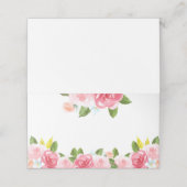 ピンク牡丹フローラ座席表 プレイスカード (外部開封)