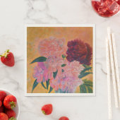 ピンク牡丹ブーケナプキン スタンダードランチョンナプキン (インサイチュ)