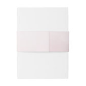 ピンク牡丹結婚式招待状ベリーバンド 招待状ベリーバンド (裏面例)