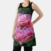 ピンク牡丹 エプロン (インサイチュ)