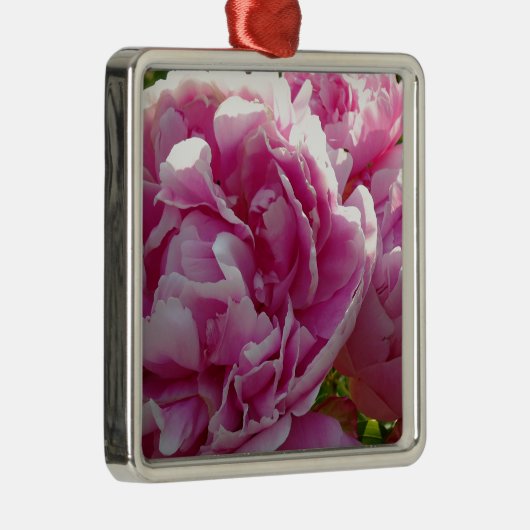 ピンク牡丹 |コテージファームハウスフローラガーデン メタルオーナメント (右)