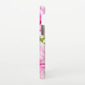 ピンク牡丹 SAMSUNG GALAXYケース (左側)