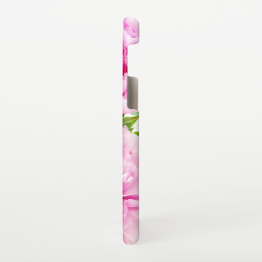 ピンク牡丹 SAMSUNG GALAXYケース (左側)