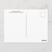 ピンク牡丹in花瓶チャールズコートニーカーラン ポストカード (裏面)