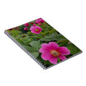 ピンク独身のの牡丹 ノートブック (右側)